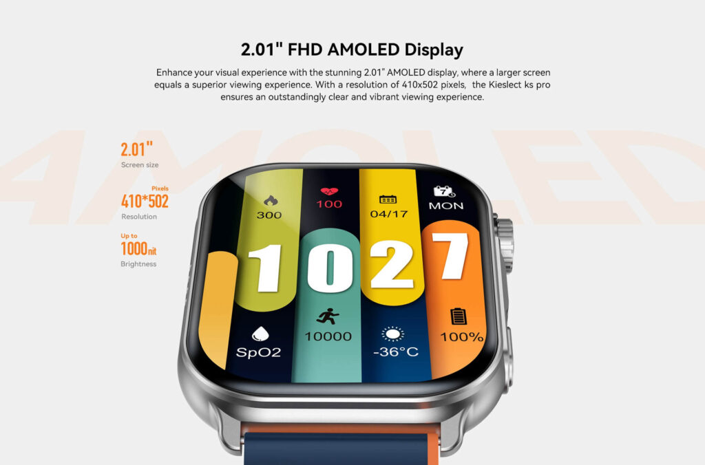 ساعت کیسلکت Kieslect Smart Calling Watch Ks Pro