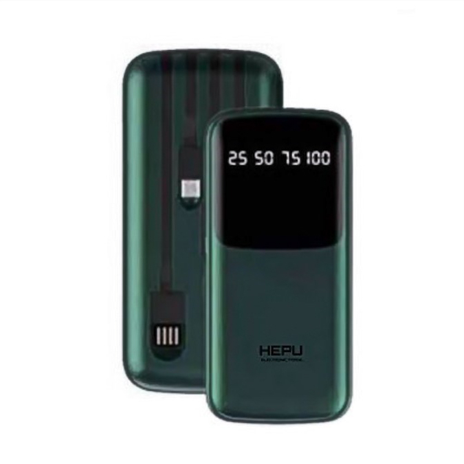 پاوربانک هپو مدل HEPU hp969 ظرفیت 10000 میلی آمپر