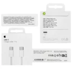 کابل شارژ آیفون 15 و 16 type-c to type-c