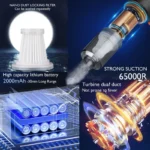 جاروی شارژی مینی مکنده